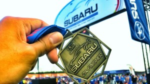 The medal. Achieved through hard work and dedication.